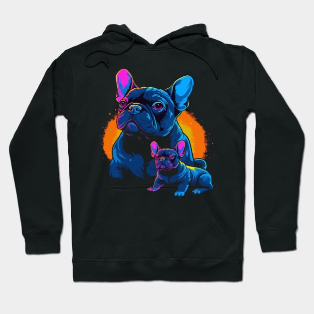 French Bulldog Fathers Day Hoodie by JH Mart
